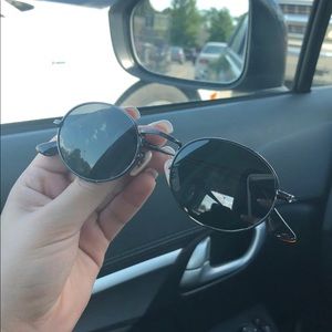 Vintage Circle Polarized Sunglasses